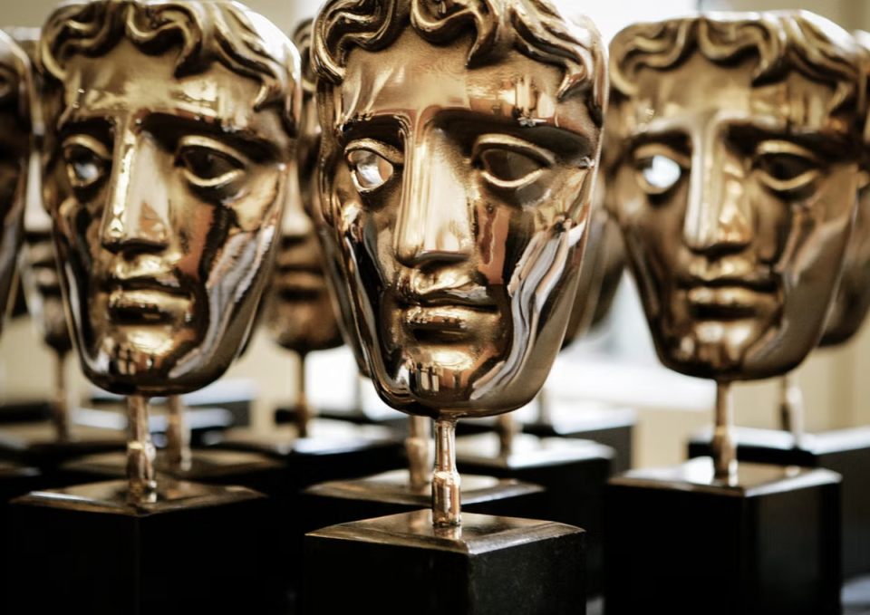 Bafta Awards trophy (AP)