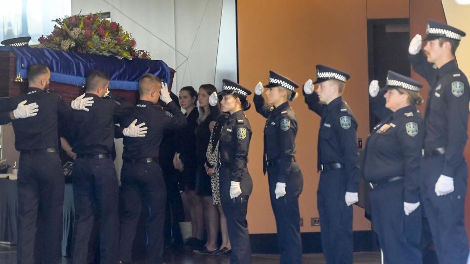 Funeral for Sergeant Jason Doig