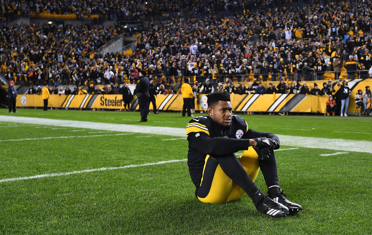 JuJu Smith-Schuster is done with Pittsburgh’s constant drama. (Joe Sargent/Getty Images)