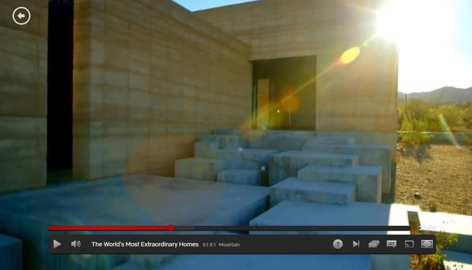 The outdoor stairs in the world's most extraordinary homes episode