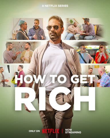 <p>Courtesy of Netflix</p> How To Get Rich poster