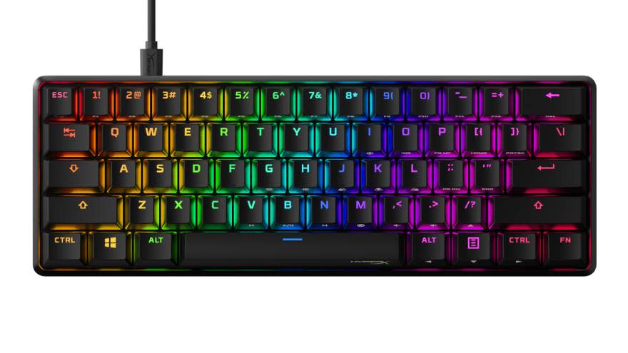 El teclado HyperX Alloy Origins 60 es una buena opción para comprar en el Hot Sale