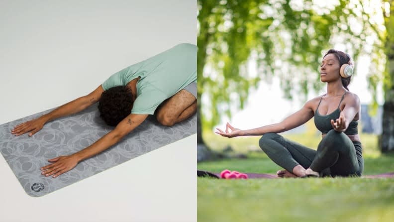 Lululemon's The Reversible Mat 5mm is our favorite yoga mat.