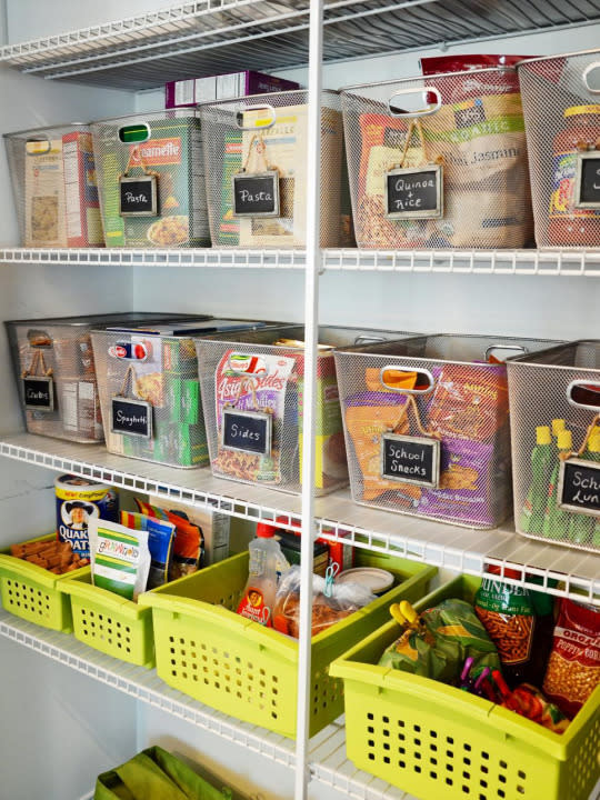 Storing Non-Food Items in the Pantry ~ Organize Your Kitchen Frugally Day  29 - Organizing Homelife