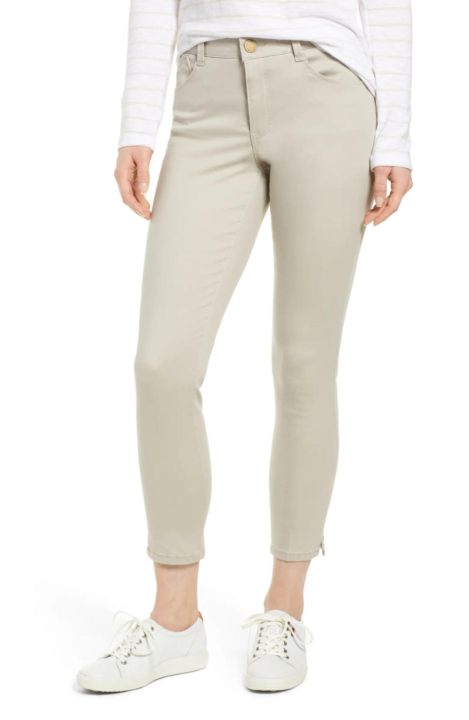 The 'Ab'Solution Skinny Pants are cut just above the ankle for a capri-like fit. 