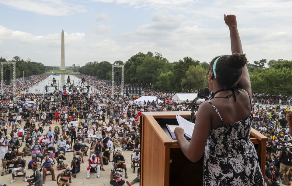 Yolanda Renee King, granddaughter of the Rev. Martin Luther King Jr. 