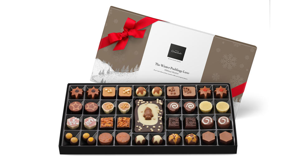 Hotel Chocolat Winter Puddings Luxe Collection, £35.95