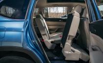 <p>The Atlas, in comparison, is an exercise in design restraint, featuring a mild and sober mix of complementary colors. Both feature comfortable and accommodating front seats, but the Atlas's are wider-hello, middle America!-and left us feeling fresher after extended stints at the wheel.</p>