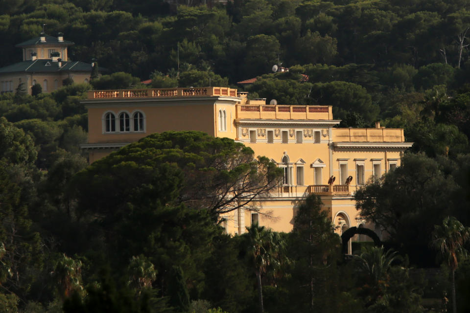 Für 350 Millionen steht diese Villa in Frankreich ab sofort zum Verkauf. (Bild: AFP)