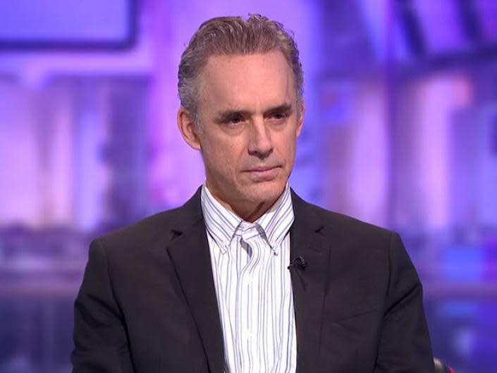 Jordan Peterson appearing on Channel 4 for an interview by Cathy Newman: Channel 4