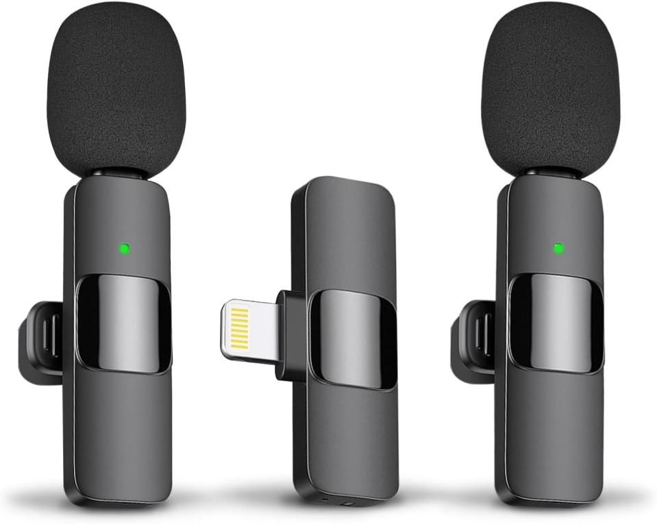 MAYBESTA Professional Wireless Lavalier Lapel Microphones