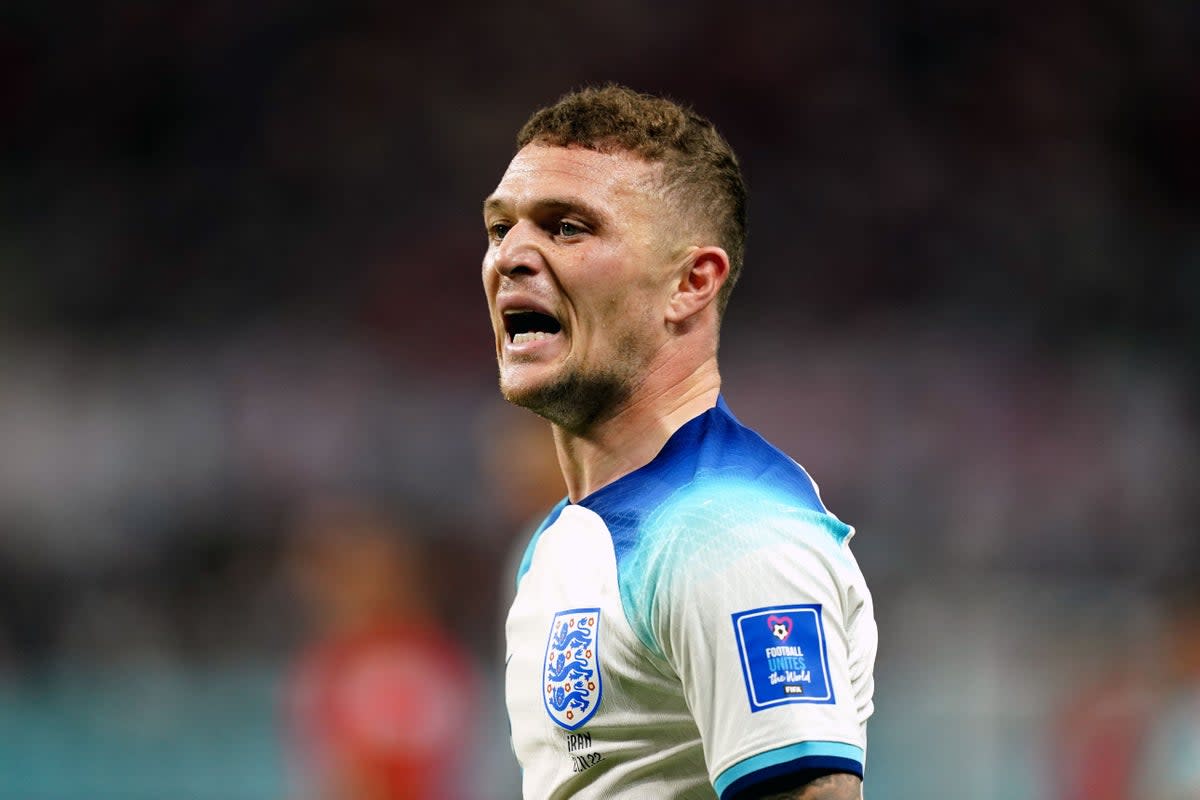 Kieran Trippier insists England’s World Cup draw with the United States was a good results. (Mike Egerton/PA) (PA Wire)