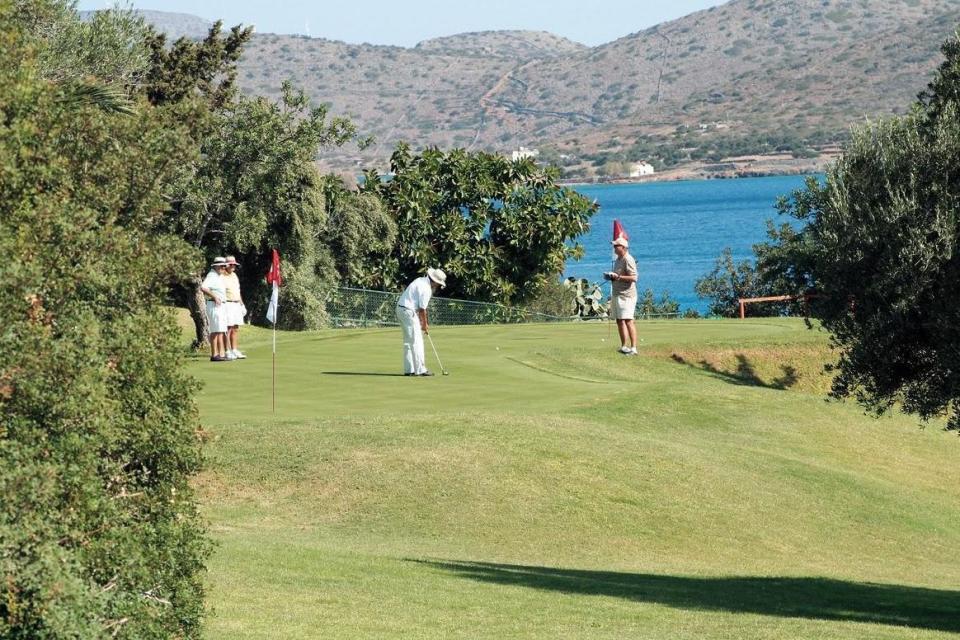 The only golf course on Crete, at Porto Elounda (Porto Elounda)