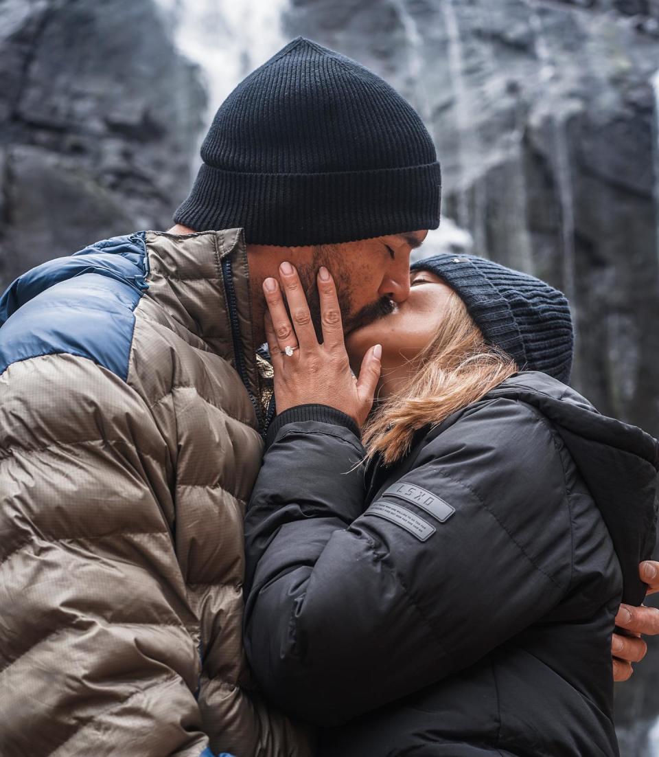 The Bachelor's Locky Gilbert and Irena Srbinovska 