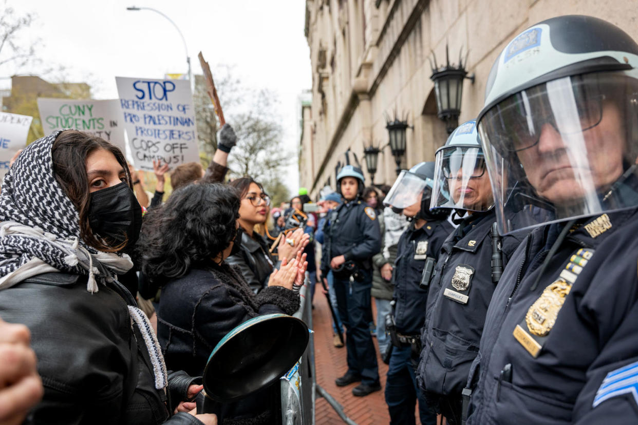 Pro-Palestinian Protests Continue At Columbia University In New York City (Spencer Platt / Getty Images)