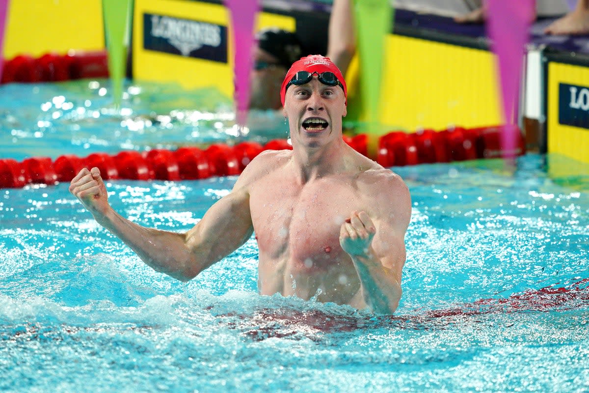 Tom Dean won his first Commonwealth Games gold on the final evening of swimming (Peter Byrne/PA) (PA Wire)