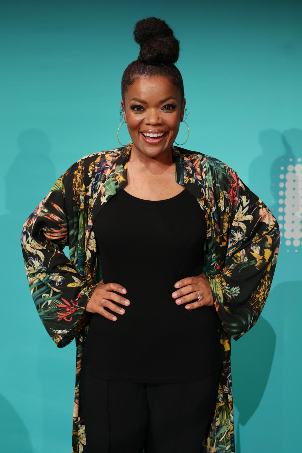 Yvette Nicole Brown and Anthony Davis