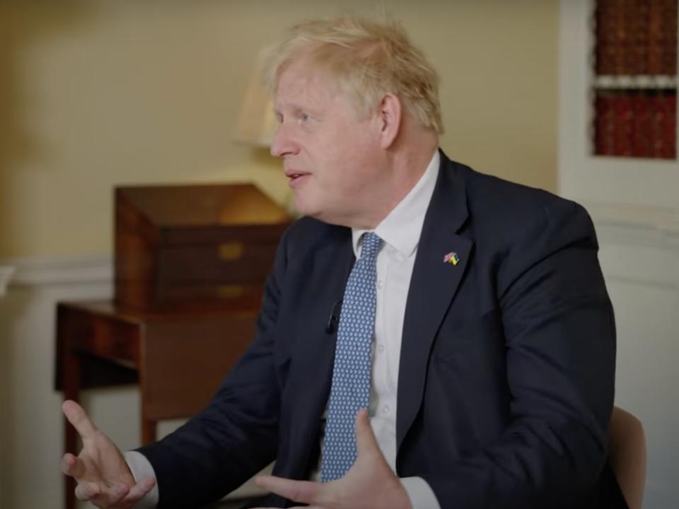 Boris Johnson speaks to Mumsnet (Mumsnet / YouTube)