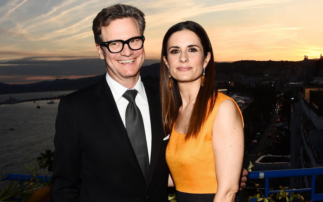 Colin Firth and Livia Firth - Rex Features