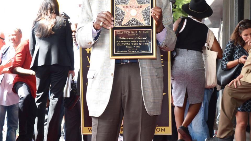 clarence avant honored with star on the hollywood walk of fame
