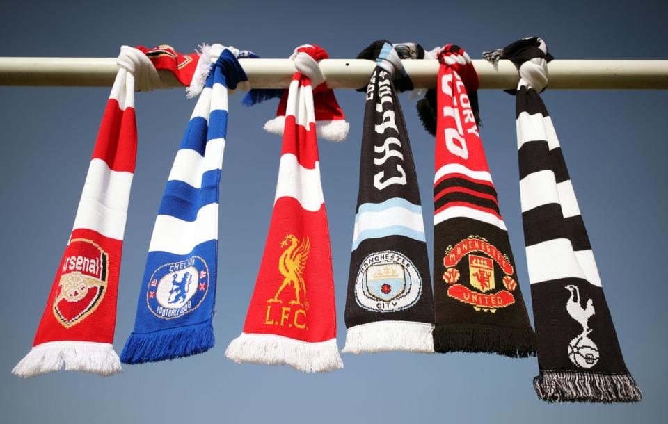 Six Premier League clubs attempted to leave in 2021 only to back out (PA)