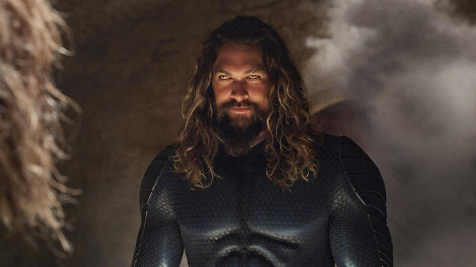 Jason Momoa as Arthur Curry in Aquaman and the Lost Kingdom