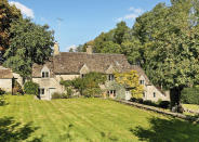 <p>Dating from the late 18th century, the three-bedroom Raybrook Cottage has pretty south-facing gardens, stone fireplace in the drawing room, Aga and stone floor in the kitchen and a master bedroom suite with dressing room and shower room. Another perk is that it's close to the pub! <br></p><p><em>This property is available for £695,000 through <a rel="nofollow noopener" href="http://www.butlersherborn.co.uk/fossebridge/raybrook-cottage/nid986" target="_blank" data-ylk="slk:Butler Sherborn;elm:context_link;itc:0;sec:content-canvas" class="link ">Butler Sherborn</a>. </em></p>