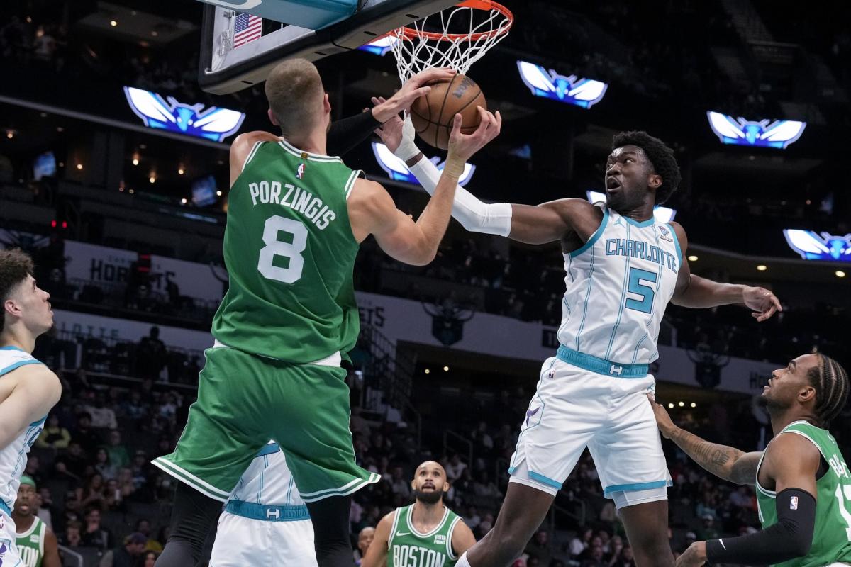 Celtics showing off new center-court logo in preseason - CBS Boston