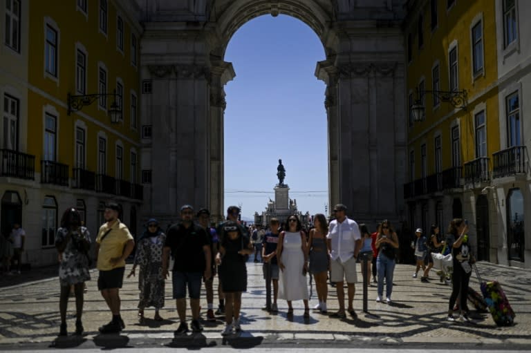 Tourism figures in Portugal showed a 7.7 percent increase last year compared to 2019 (Patricia DE MELO MOREIRA)