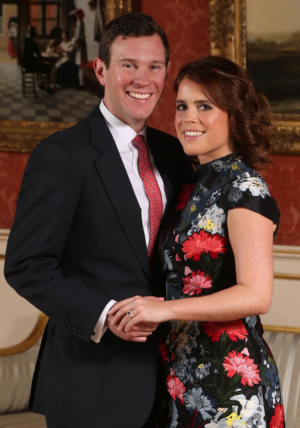 Eugenie announced her engagement to boyfriend of seven years Jack Brooksbank earlier this month. Source: Getty