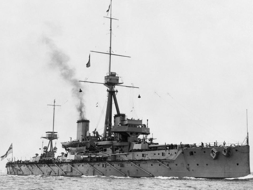 British battleship HMS Dreadnought