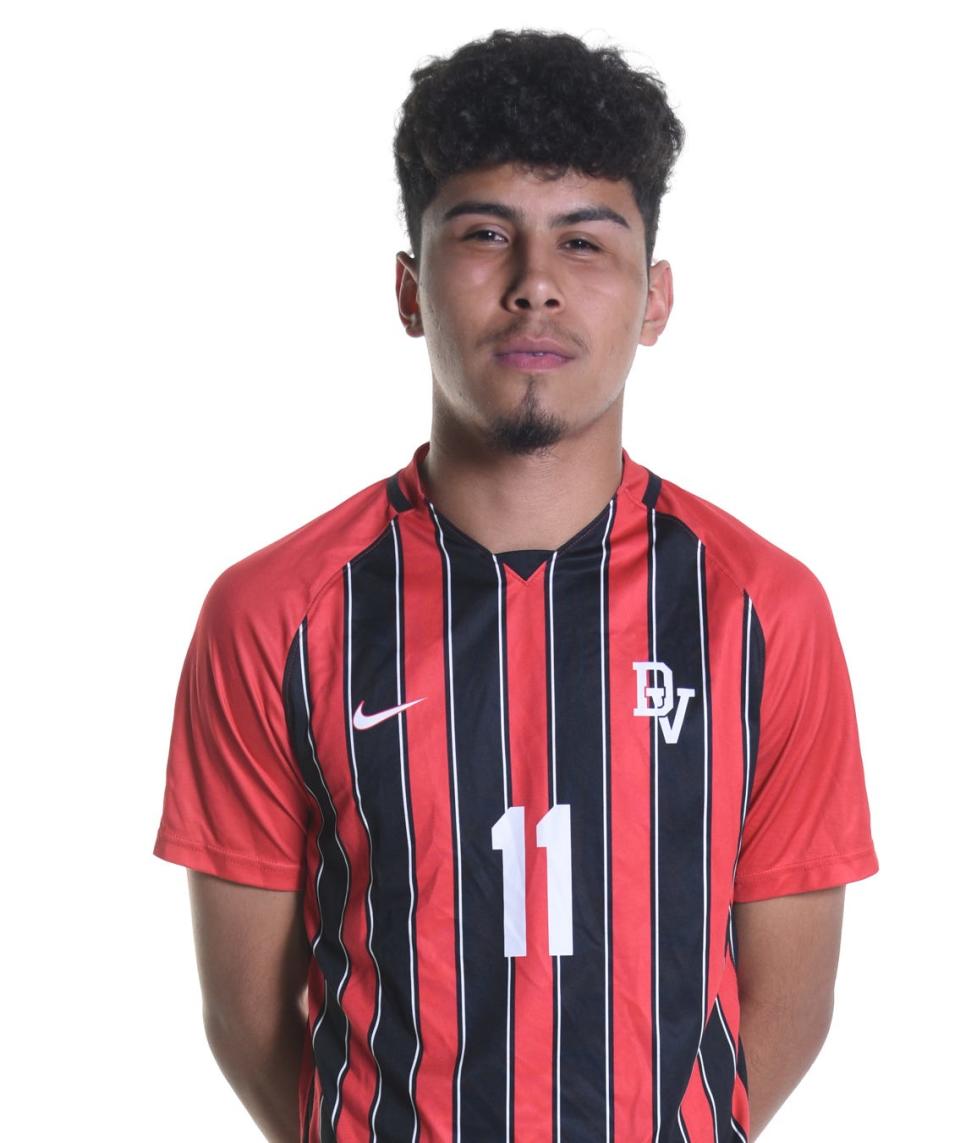 Del Valle soccer player Octavio Estrada was voted the Covert Chevrolet Bastrop boys athlete of the week.