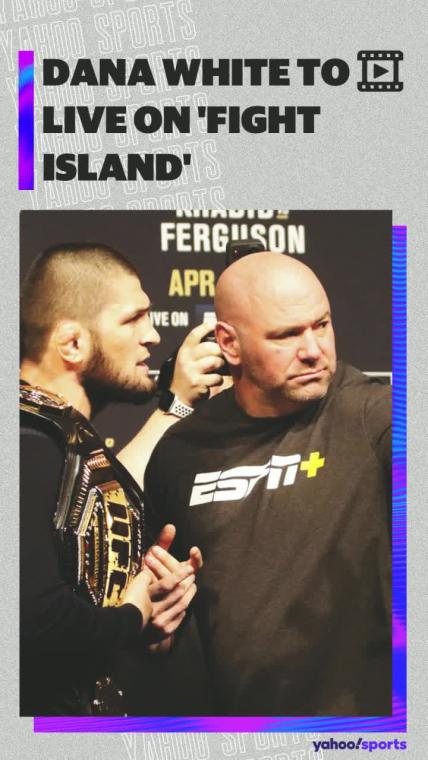 Dana White to live on 'Fight Island' for a full month