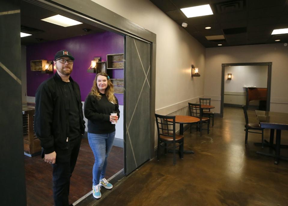 Matt and Heather Ulichney were forced to close their restaurant in Highland Square after water damage from a burst pipe. They're now moving to a new location in North Hill.