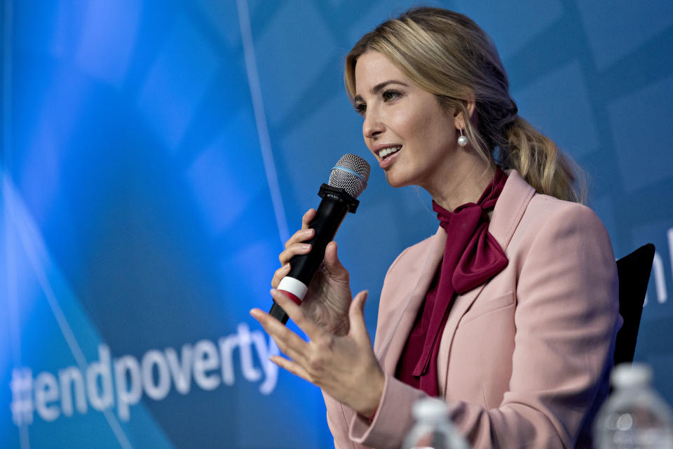 Ivanka Trump’s tweet to promote healthier living for children wasn’t well received. (Photo: Getty Images)