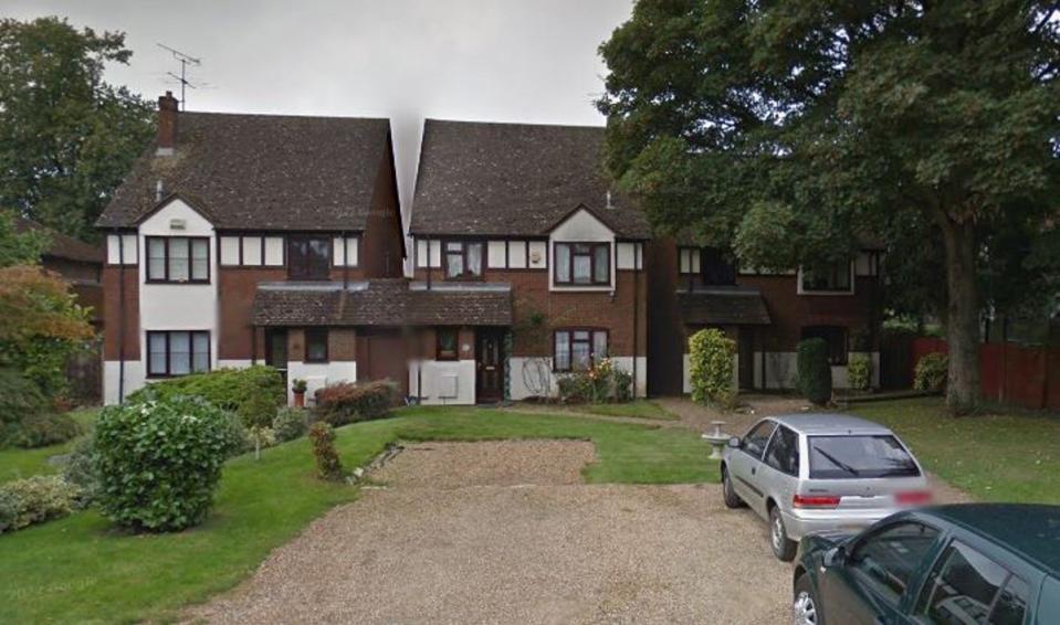 The drive outside the accountants’ Harefield homes (Champion News)