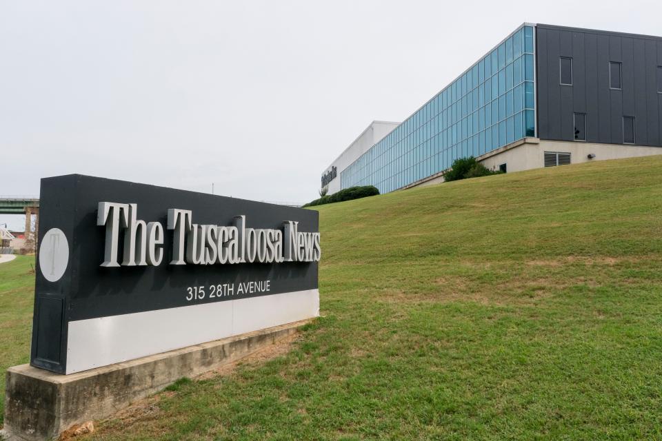 The former Tuscaloosa News building, now owned by the City of Tuscaloosa, is seen Thursday, Oct. 5, 2023.