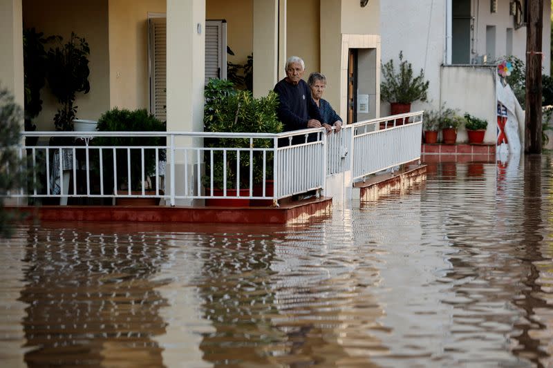 Impact of storm Daniel in central Greece