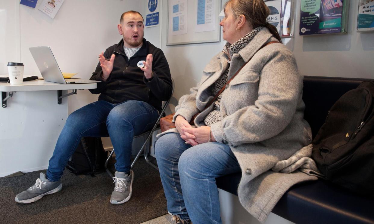 <span>A Citizens Advice mobile unit. The charity and Age UK said it was ‘deeply troubling’ the crisis was putting voluntary services at risk.</span><span>Photograph: Karen Robinson/The Observer</span>