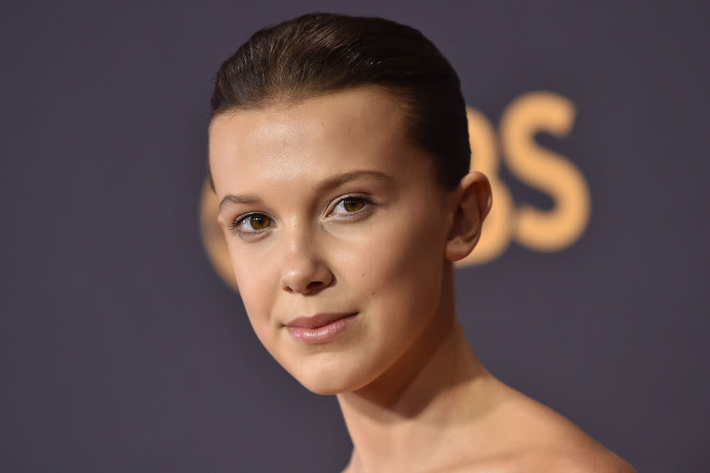 Millie Bobby Brown channeled her inner Brooke Shields and recreated this iconic Calvin Klein commercial from 1980