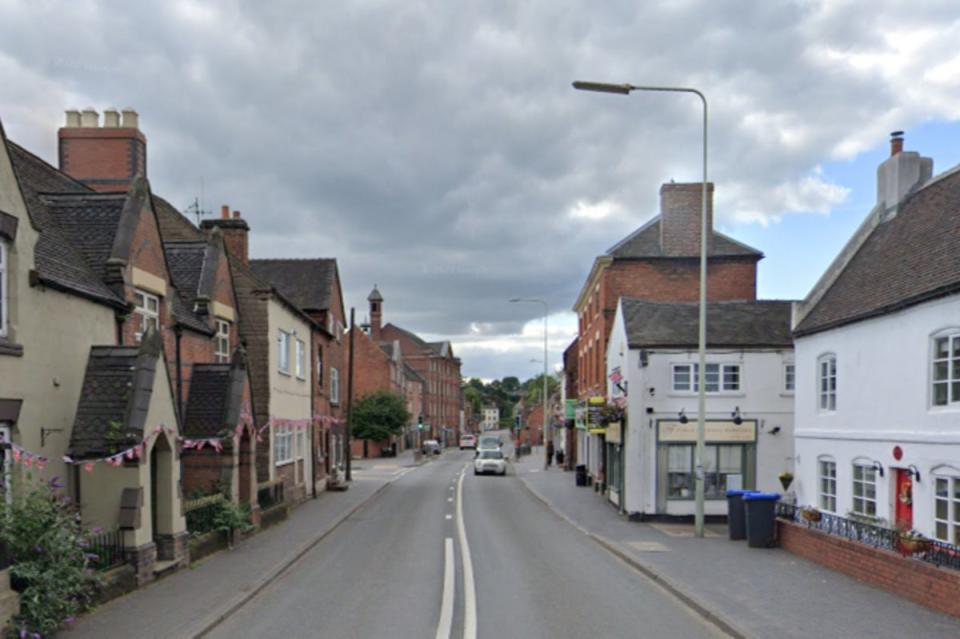 Das Dorf Tean in der Nähe von Stoke-on-Trent lag im Epizentrum des Bebens (Google Maps)