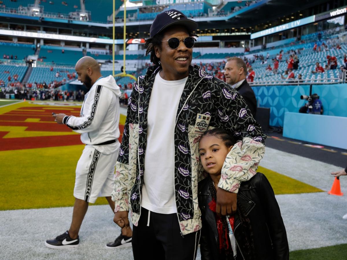 Jay-Z and Blue Ivy Carter Are a Cool Father-Daughter Duo at the