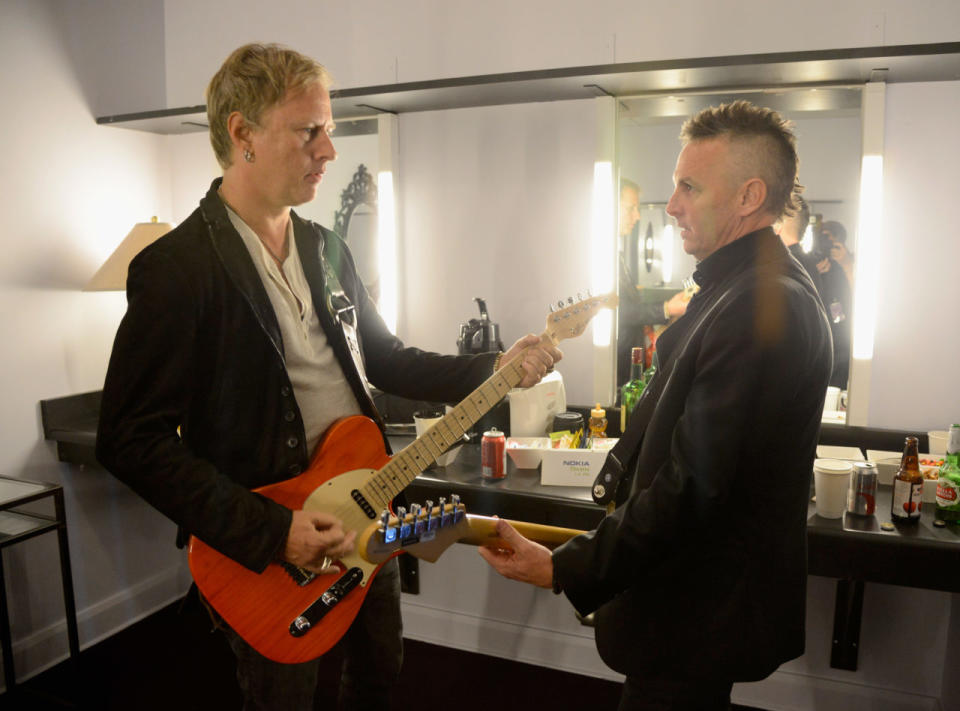 Jerry Cantrell and Mike McCready