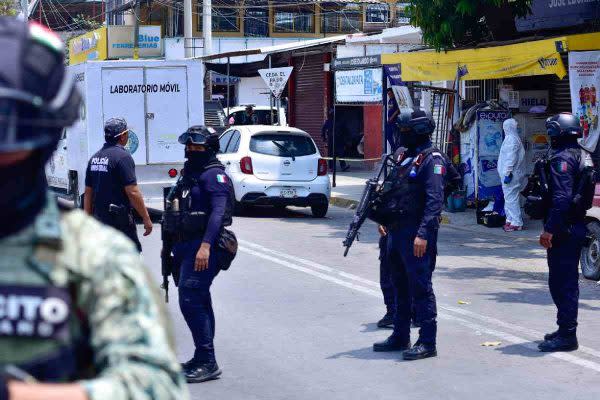 fuerzas de seguridad atienden reportes de asesinatos en acapulco, guerrero