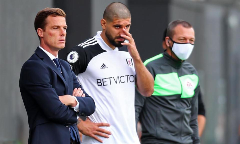 Scott Parker and Aleksandr Mitrovic