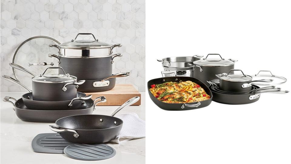 This nonstick Essentials set contains pieces that every cook needs in their kitchen.