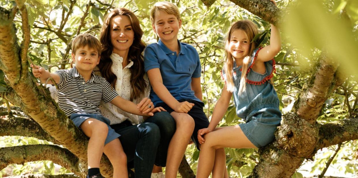 Kate Middleton avec ses trois enfants - Matt Porteous