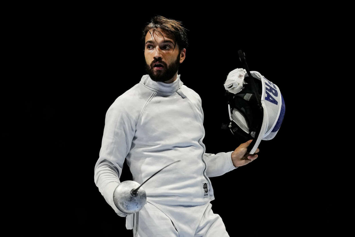 L'escrime française avait brillé lors des derniers Jeux olympiques à Tokyo, notamment grâce à Romain Cannone.  - Credit:Dave Shopland/Shutterstock/SIPA / SIPA / Dave Shopland//SIPA