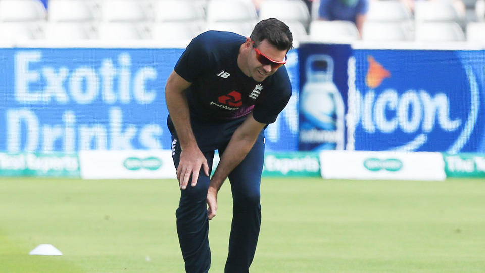 James Anderson's calf injury has ruled him out of the Ashes series. 