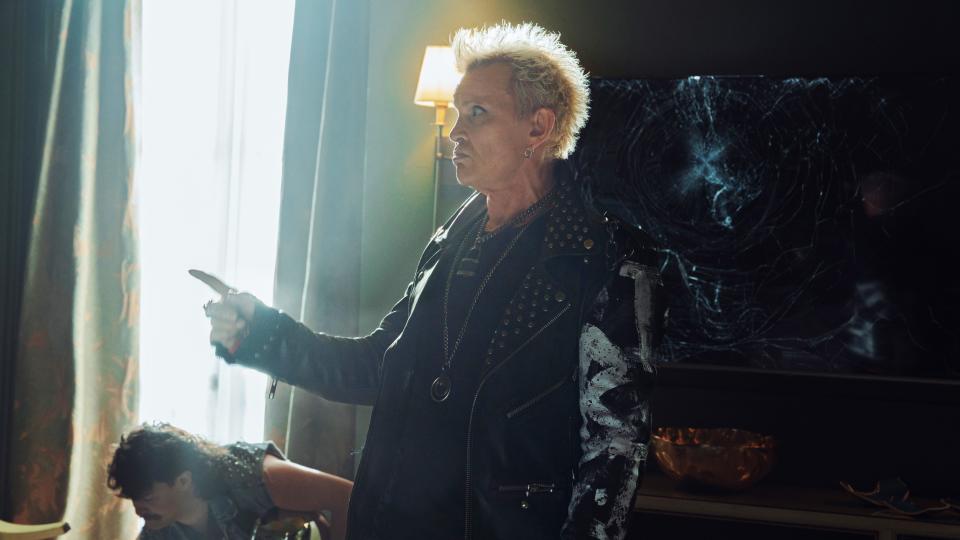 Billy Idol will riff on his generation's penchant for wrecking hotel rooms in a Super Bowl Sunday ad for Workday.